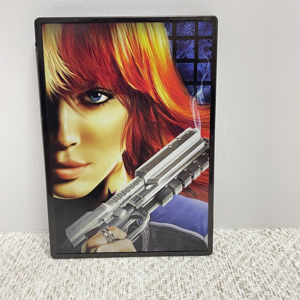 Perfect Dark Zero Video Game Steelbook for Microsoft Xbox 360 with Manual *READ*